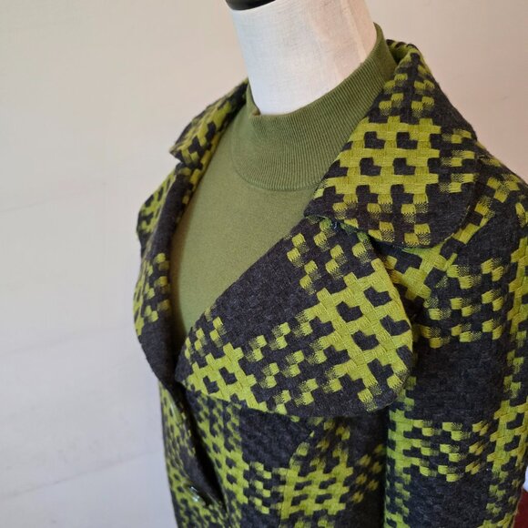 Vex Collection Houndstooth Wool Blend Blazer & Carlie's Court Sweater Set - Picture 6 of 16